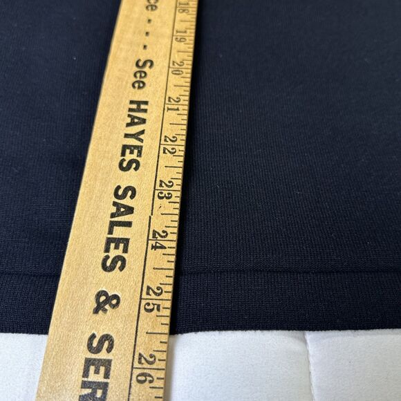 Harold Powell Collared Polo Sweater Large 100% Silk Black Pullover Short Sleeve - Picture 6 of 11